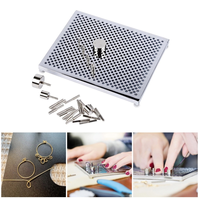 Wire Jewelry Making Jig - Bộ công cụ vòng dây Jig