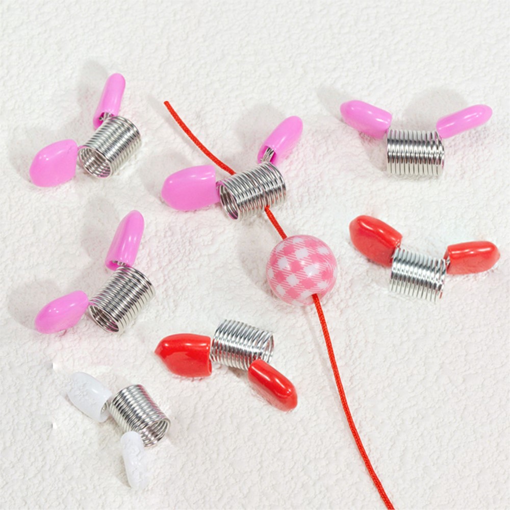 Jewelry Making Tools - 5pcs Spring Bead Clamps Creative Wire