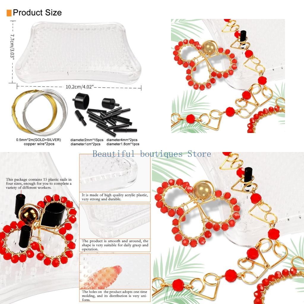 Wire Jewelry Making Jig - Đồ gá uốn dây nhựa U4LF