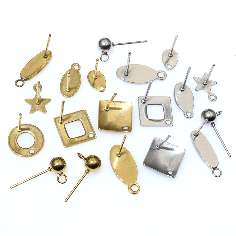 Jewelry Making Metal - 20pcs thép không gỉ Craft Bông