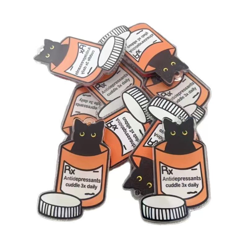 10pcs acrylic medicine cat pen - đánh giá và giá Jewelry Making