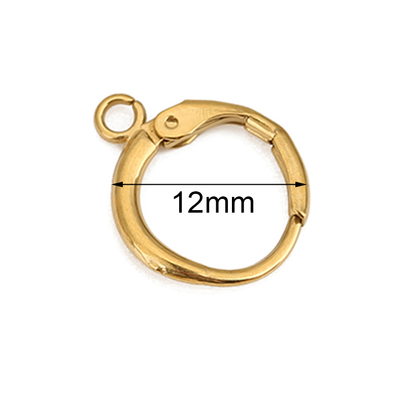 10pcs PVD Never Fade Stainless - đánh giá và giá Jewelry Making Metal