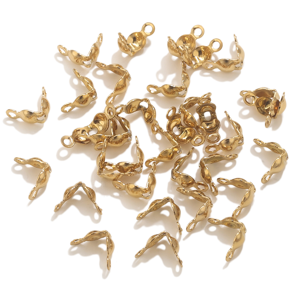 50pcs PVD Gold Plated Stainles - đánh giá và giá Jewelry Making Metal
