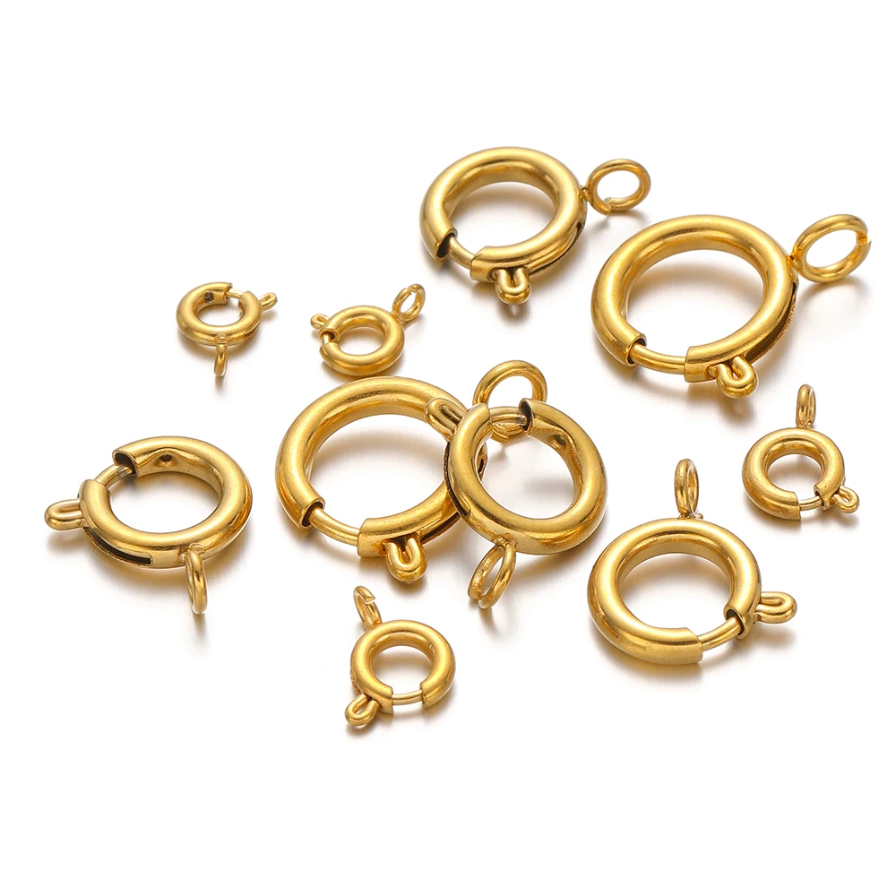 10pcs Stainless Steel Spring R - đánh giá và giá Jewelry Making Metal