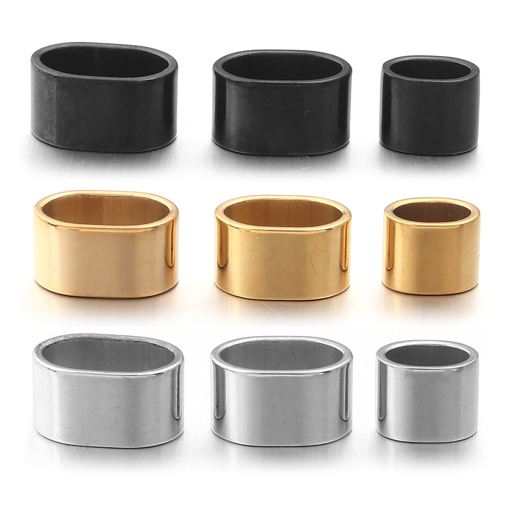 6pcs Flat Stainless Steel Tube - đánh giá và giá Jewelry Making Beads