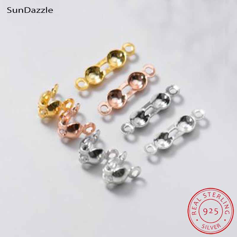4pcs Genuine Real Pure Solid 9 - đánh giá và giá Jewelry Making Beads