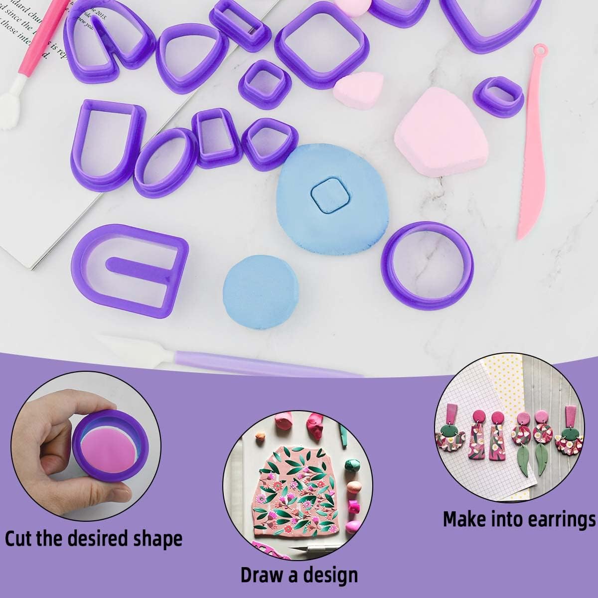 Polymer Clay Earring Making Ki - đánh giá và giá Jewelry Making Tools