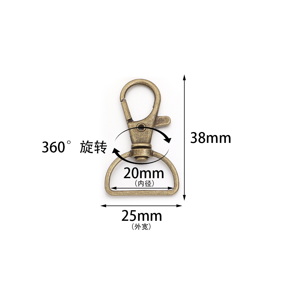 10pcs/lot Metal Swivel Clasps  - đánh giá và giá Jewelry Making Metal