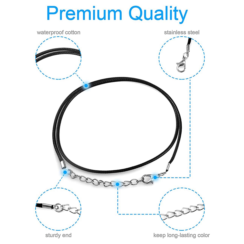 ABQR 24PCS Cord Necklace, 20 i - đánh giá và giá Jewelry Making