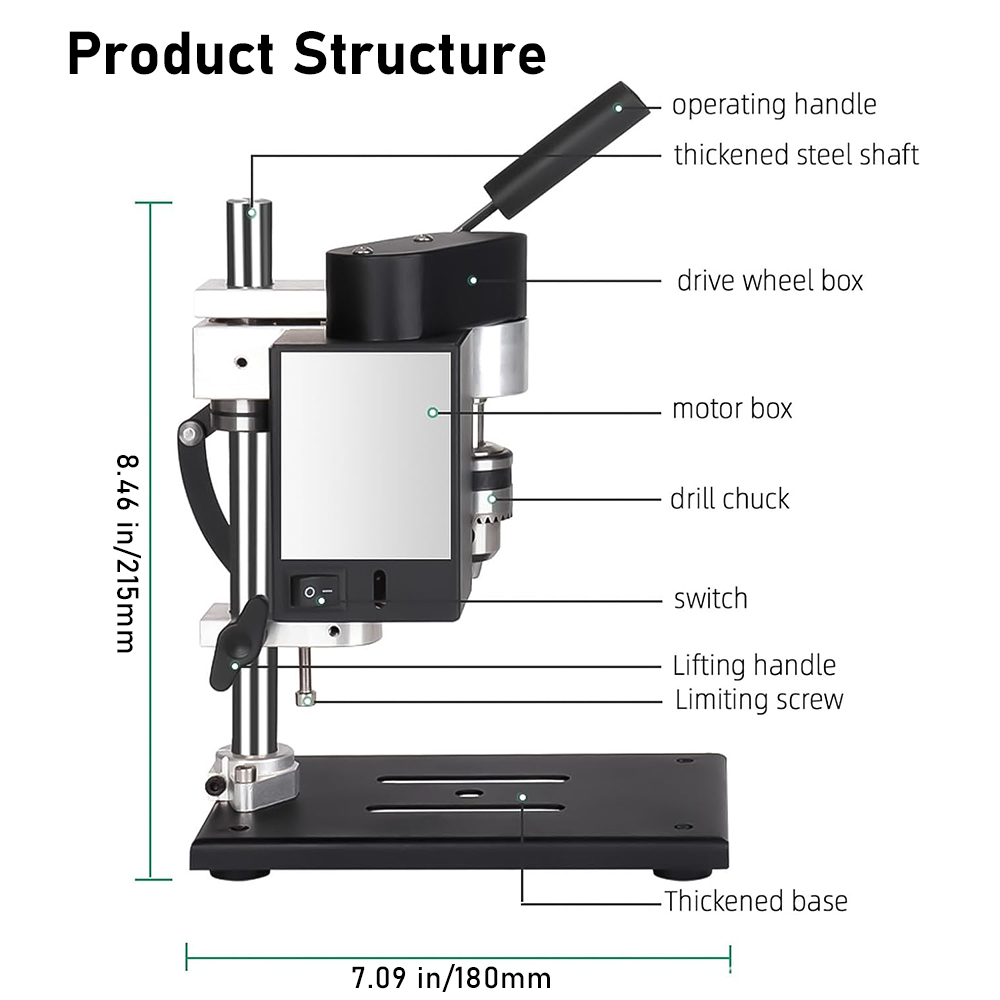 Desktop Electric Drill Press M - đánh giá và giá Jewelry Making Dc