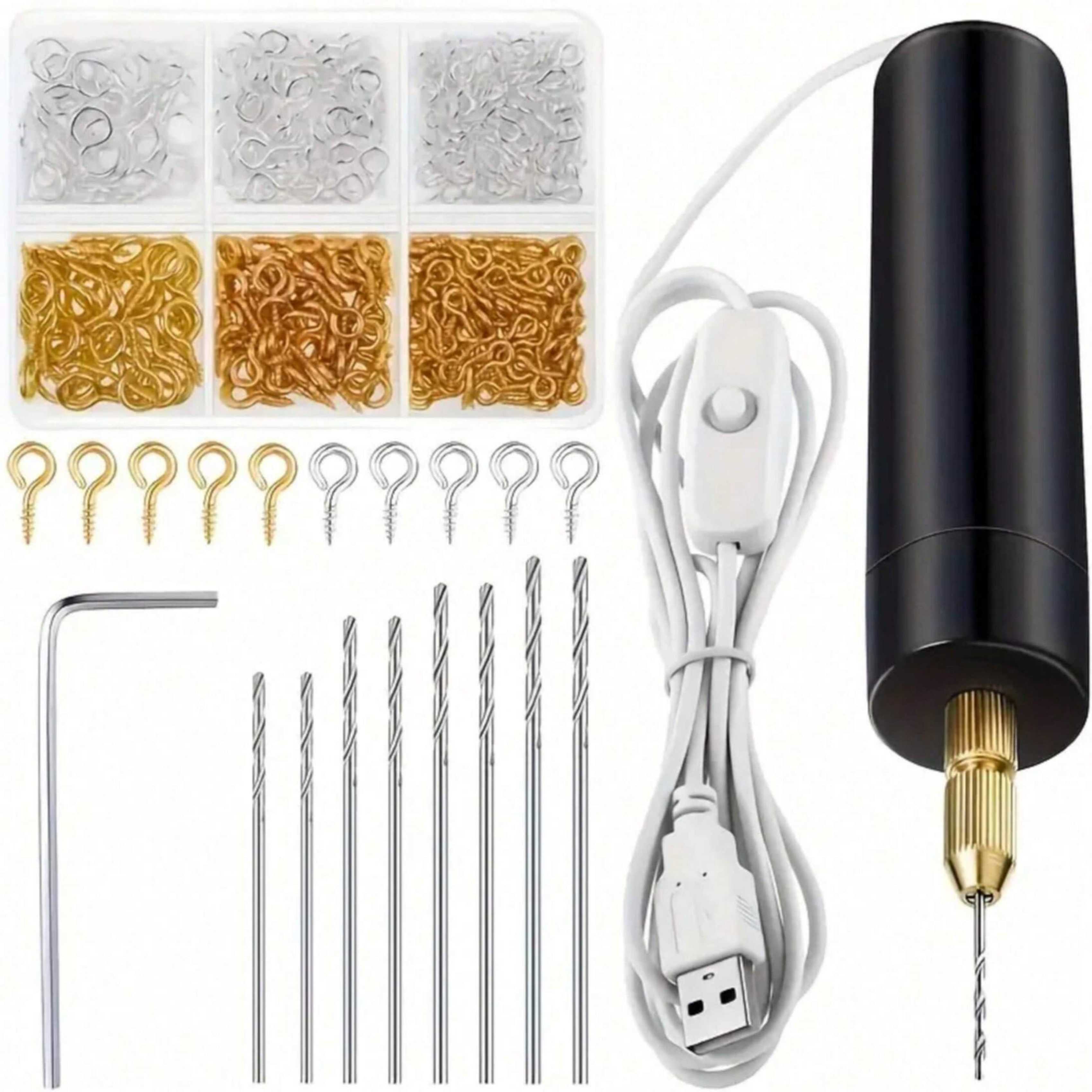 【Mini Electric Drill Set】10Pcs - đánh giá và giá Jewelry Making Dc