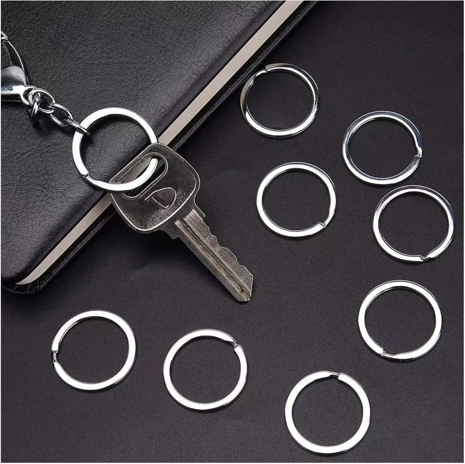 20pcs Stainless Steel Key Ring - đánh giá và giá Jewelry Making