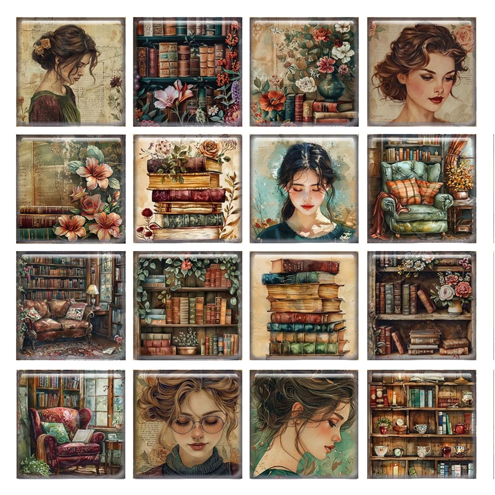 10pcs/lots Retro Love to Read  - đánh giá và giá Jewelry Making Books