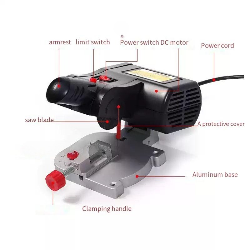 Desktop Mini Bench Cutter 24V  - đánh giá và giá Jewelry Making Dc