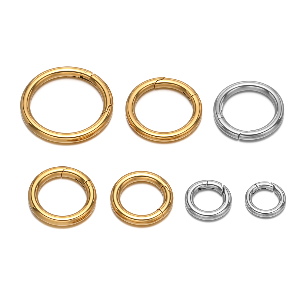 2Pcs/Lot Round Spring Clasps S - đánh giá và giá Jewelry Making Metal