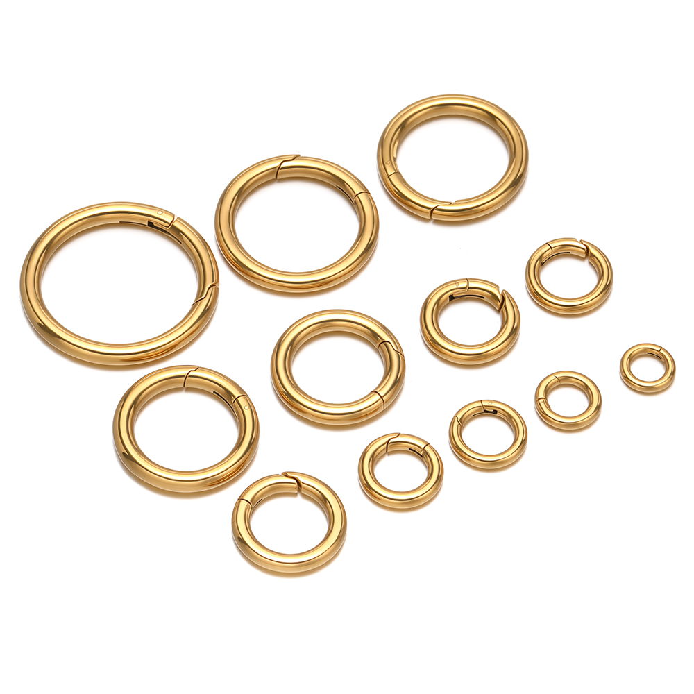 2Pcs/Lot Round Spring Clasps S - đánh giá và giá Jewelry Making Metal