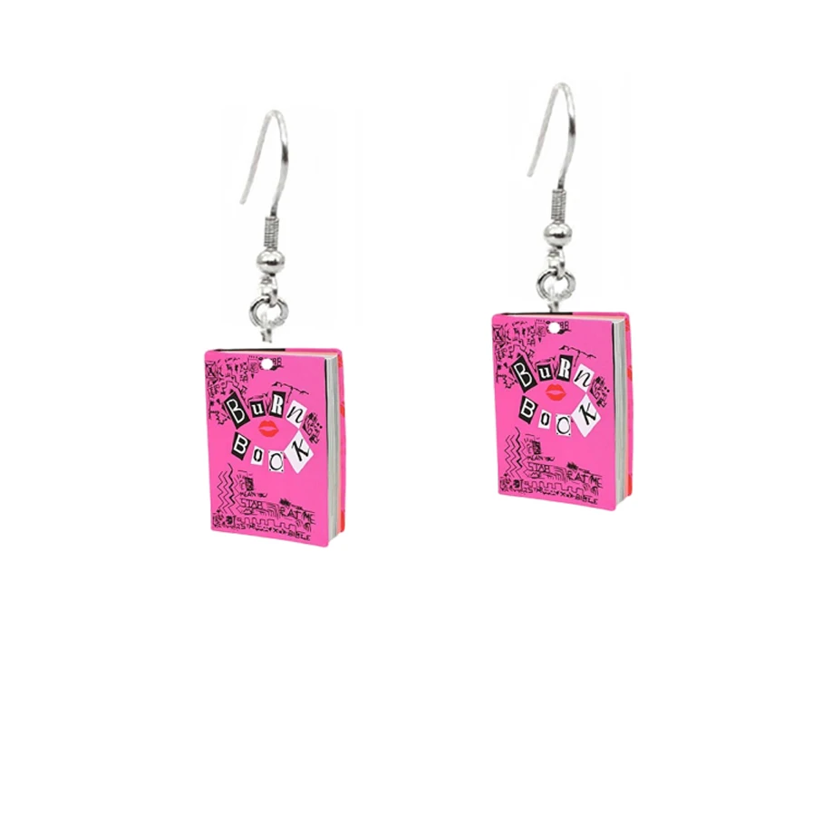 Pink Burn Book Acrylic Pendant - đánh giá và giá Jewelry Making Books