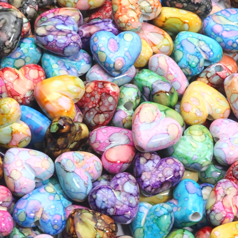 Heart Shaped  Spaced Beads 16m - đánh giá và giá Jewelry Making Ideas With Beads
