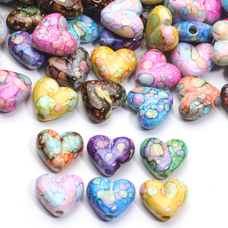 Heart Shaped  Spaced Beads 16m - đánh giá và giá Jewelry Making Ideas With Beads