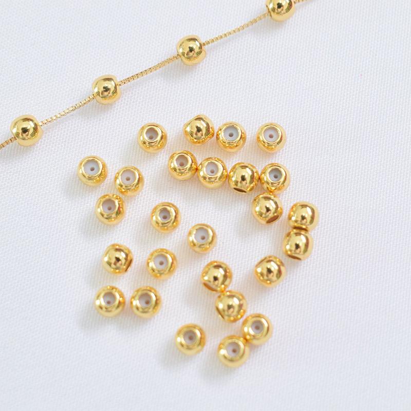 Shiny Gold Plated Faceted Spac - đánh giá và giá Jewelry Making Ideas With Beads