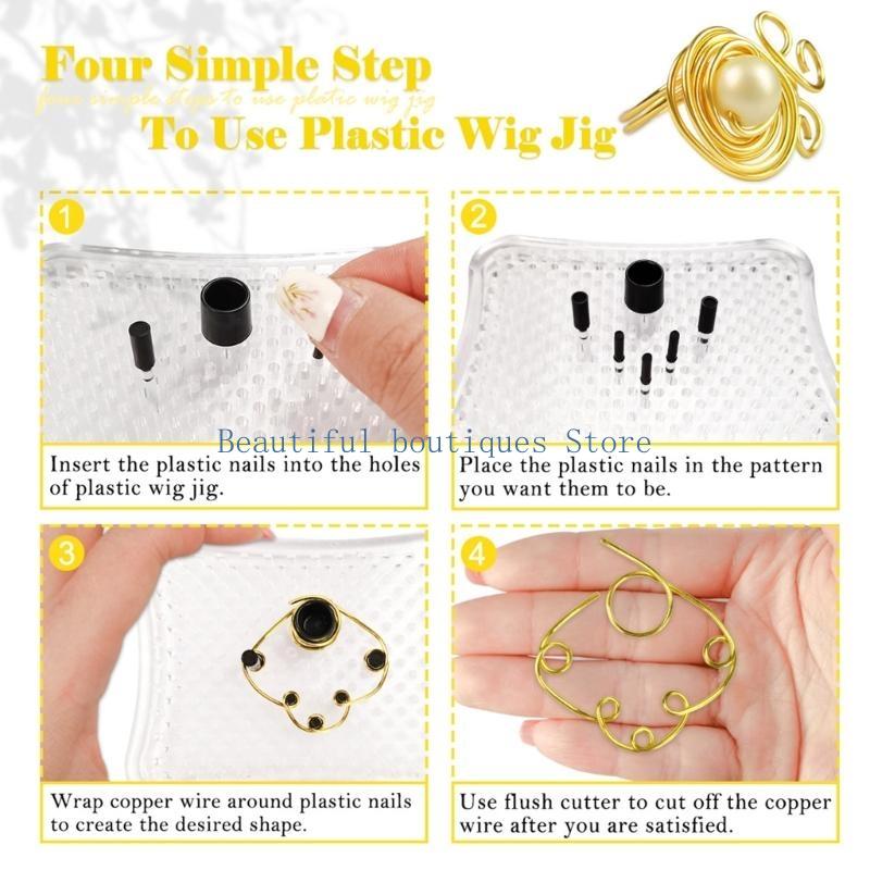 Đồ gá uốn dây nhựa U4LF cho vò - đánh giá và giá Wire Jewelry Making Jig