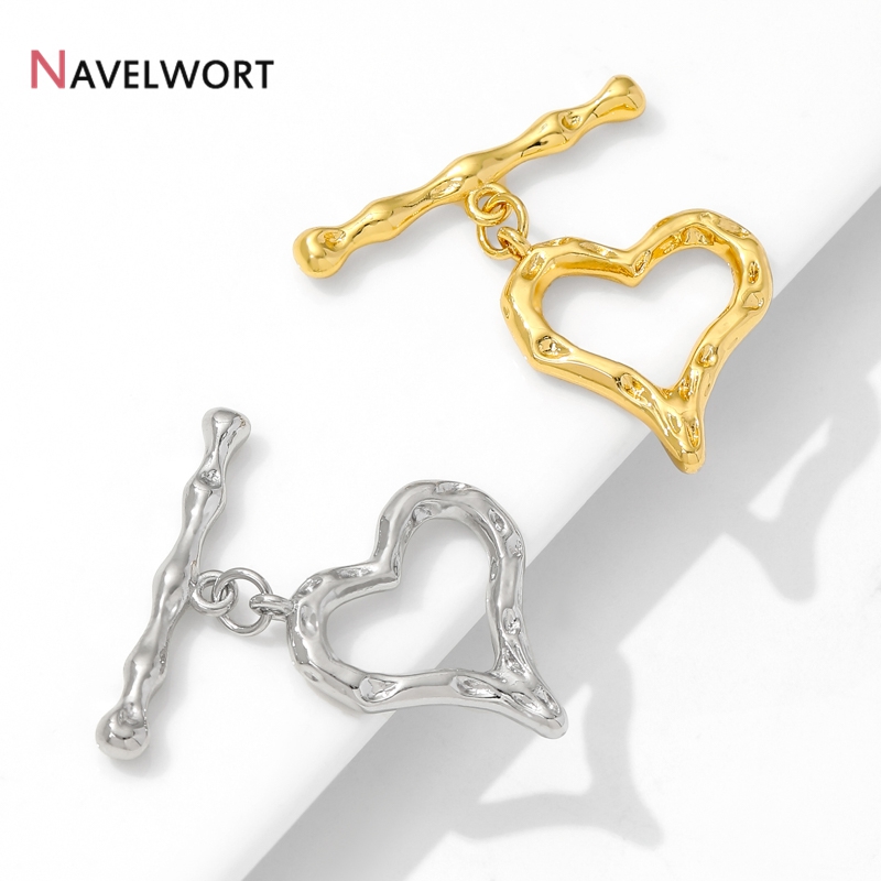 18K Gold Plated Heart Shape OT - đánh giá và giá Jewelry Making Metal