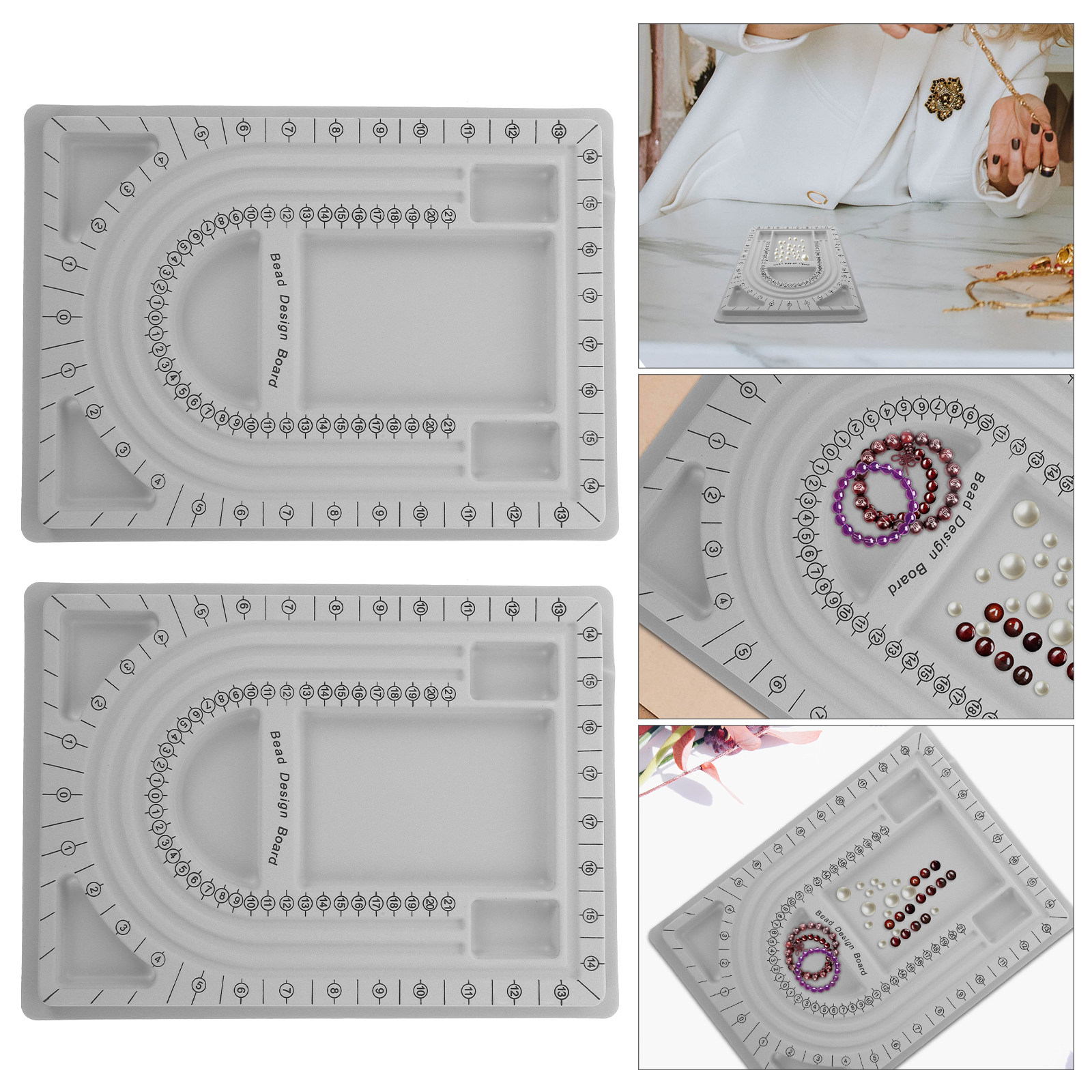 2Pcs Bead Design Board Jewelry - đánh giá và giá Jewelry Making Beads