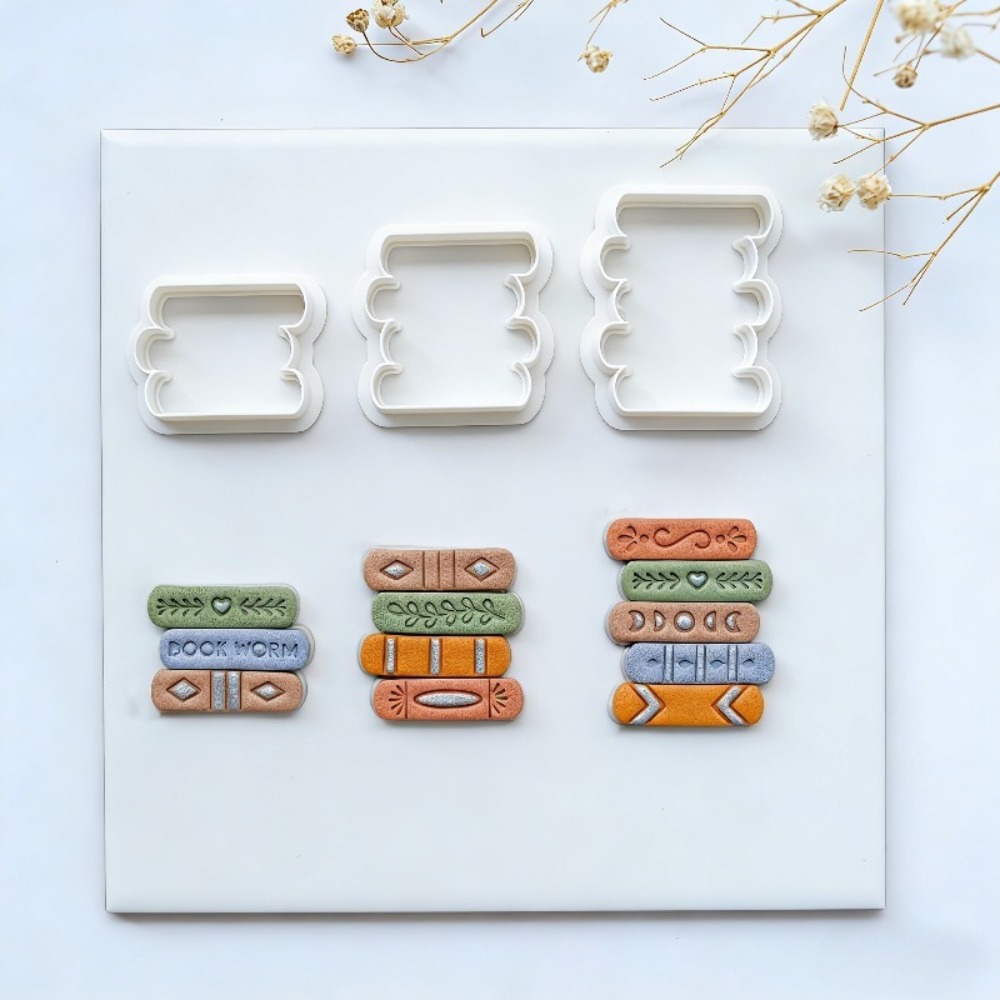 7pcs/set Book Stack Themed Pol - đánh giá và giá Jewelry Making Books