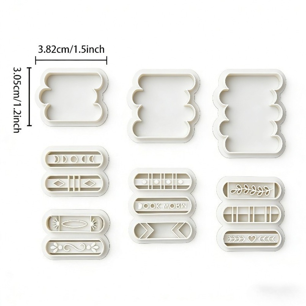 7pcs/set Book Stack Themed Pol - đánh giá và giá Jewelry Making Books