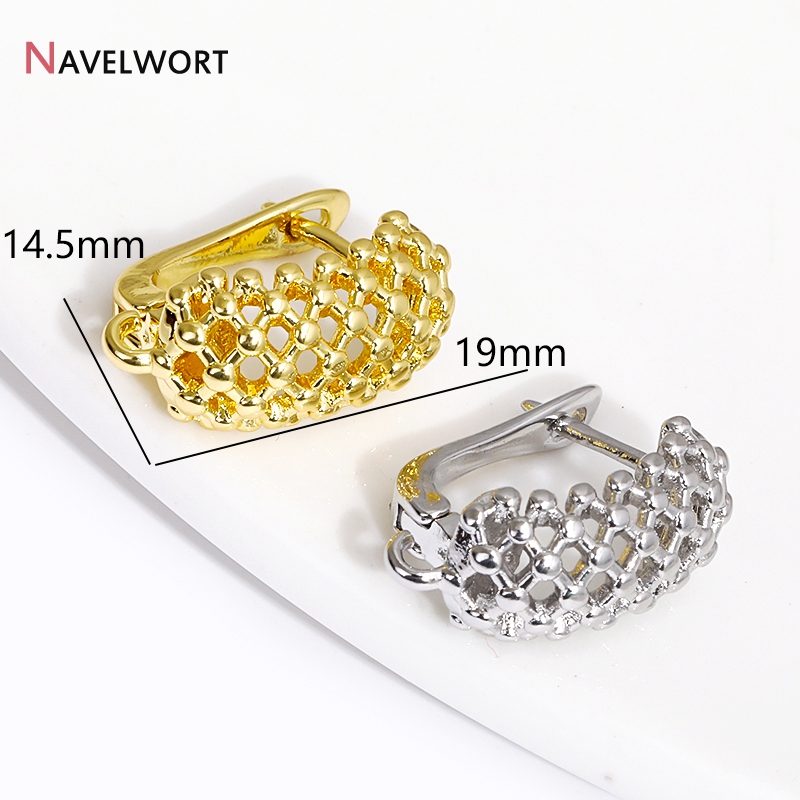 18K Gold Plated Brass  Hollow  - đánh giá và giá Jewelry Making Metal