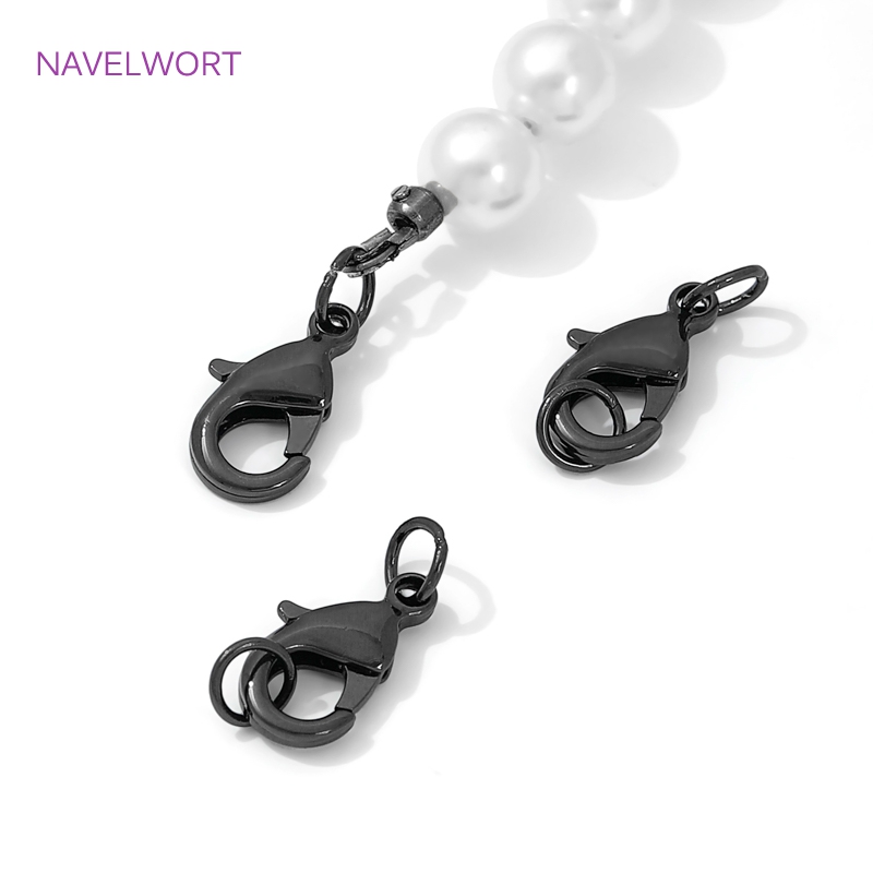 Black Color Brass Lobster Clas - đánh giá và giá Jewelry Making School