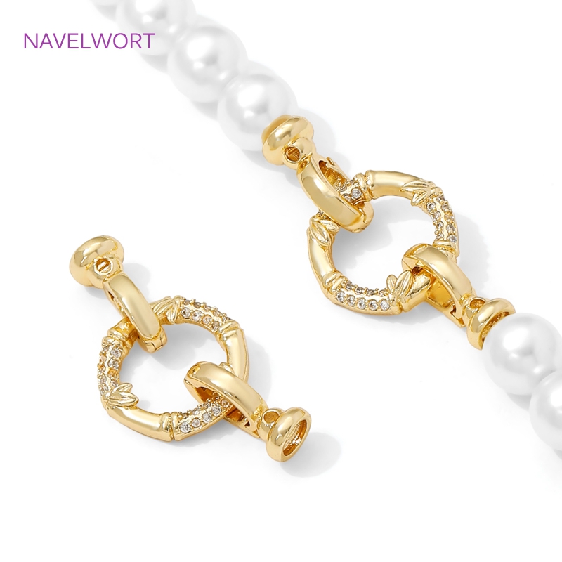 1/2Pcs 14K Gold Plated Pearl C - đánh giá và giá Jewelry Making Metal