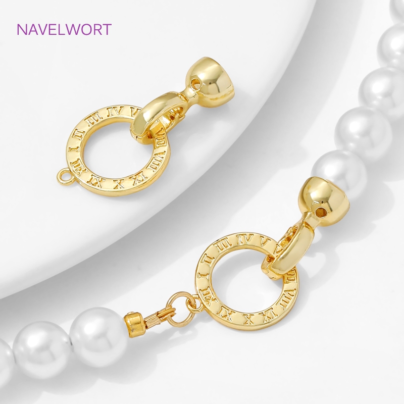 1/2Pcs 14K Gold Plated Pearl C - đánh giá và giá Jewelry Making Metal