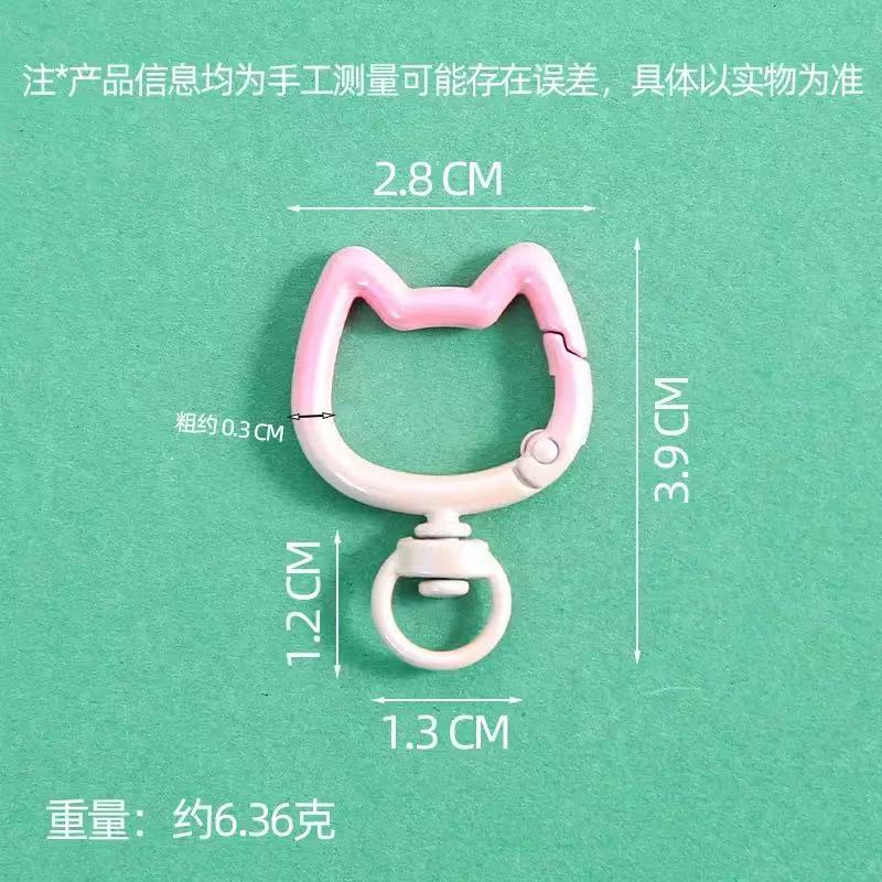 5-10PCS Gradient Cute Cat Clas - đánh giá và giá Jewelry Making Metal